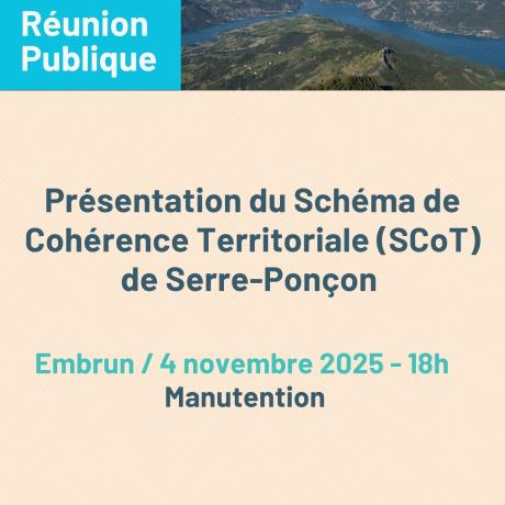 Annonce réunion publique Annonce réunion publique